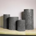 thumbnail image 5 of Hometrends 5" Dark Amber & Peony Scented Pillar Candle, 5 of 5