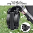 thumbnail image 5 of Gromast 3 in 1 Foldable Stroller Cup Holder with Phone Holder, 360° Rotatable Bottle Holder, Universal Cup Holder for Stroller, Wheelchair, Bike, Walker, Scooter, Tricycle - Black, 5 of 11