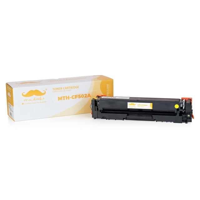 Compatible HP 202A CF502A Yellow Toner Cartridge for HP Color LaserJet Pro M254nw M281fdn M281fdw M254DW M280NW