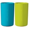 Tommee Tippee No Knock™ Toddler Cup, Teal & Green – 10oz, 18+ months, 2-Pack
