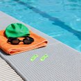 thumbnail image 4 of OUNONA 4Ud Sujetadores De Correa Para Gafas De Natación Verde Conector Universal Para Uso En Entrenamiento, 4 of 8