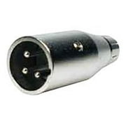 Comprehensive PP-XLRP Rca Plug to Xlr Plug Audio Adapter