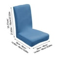 thumbnail image 5 of Dvumao Home Decor, Dining Room Chair Cover Kitchen Cover Chair Chair Elastic Stretch Cushion Color 11, Teens Gifts, 5 of 5