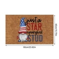 thumbnail image 2 of Independence Day Decorative Door Mat Coir Doormat Outdoor 4th of July Door Mat for Independence Day Summer Door Mat Outdoor Easy to Clean Entry Mat Perfect for Indoor and Outdoor Use, 2 of 5