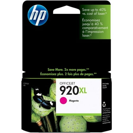 HP 920XL - 6 ml - High Yield - dye-based magenta - original - Officejet - blister - ink cartridge HP 920XL Ink Cartridge - Magenta - Inkjet - High Yield - 700 Page - 1 / Pack - OEM