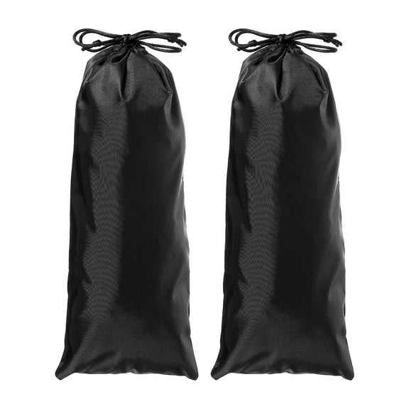 Uxcell Tripod Case Bag, Nylon Tripod Storage Bag, Long Monopod Carrying Case for Monopod Travel 14 x 6 In & 2 Pack & Black