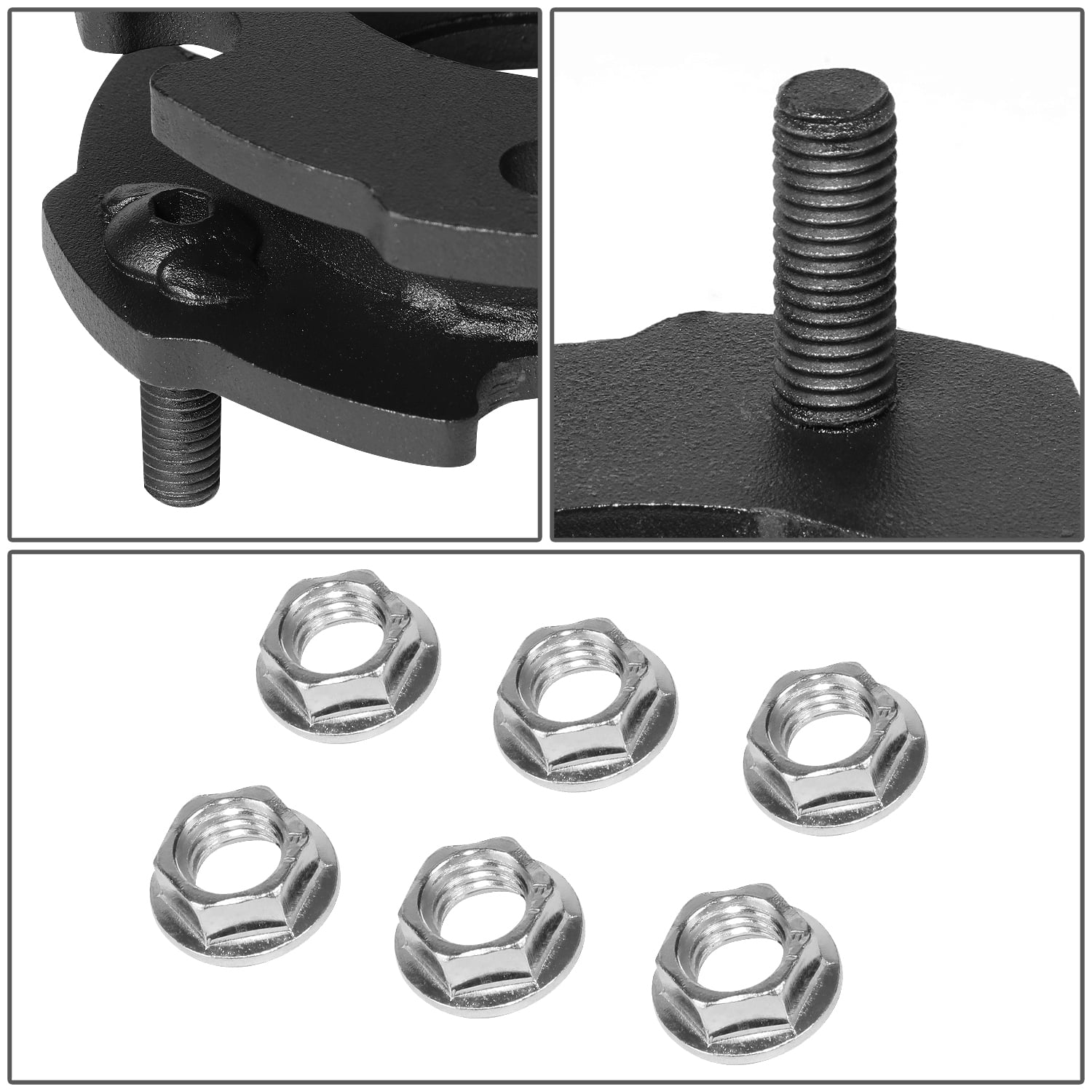 DNA Motoring FLLK-CH-F-011 For 2015-2022 Colorado Canyon Carbon Steel Front Upper Mount Style 2" Lift Kit Spacers