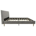 Mr. Kate Daphne Upholstered Bed with Headboard and Modern Platform