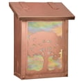 thumbnail image 1 of Americas Finest Lighting AF-3121-OP-GI Oak Tree Verical Mailbox, Gold Iridescent - Old Penny, 1 of 1