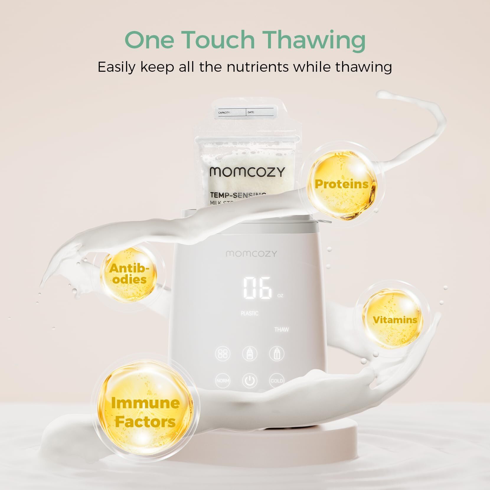 Momcozy Fast Bottle Warmer with Timer Control photo 4