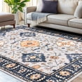 thumbnail image 5 of SARAG 5'x7' Vintage Area Rug, Low Pile Non-Slip Machine Washable Rug for Living Room Dining Room Office Kitchen, 5 of 8