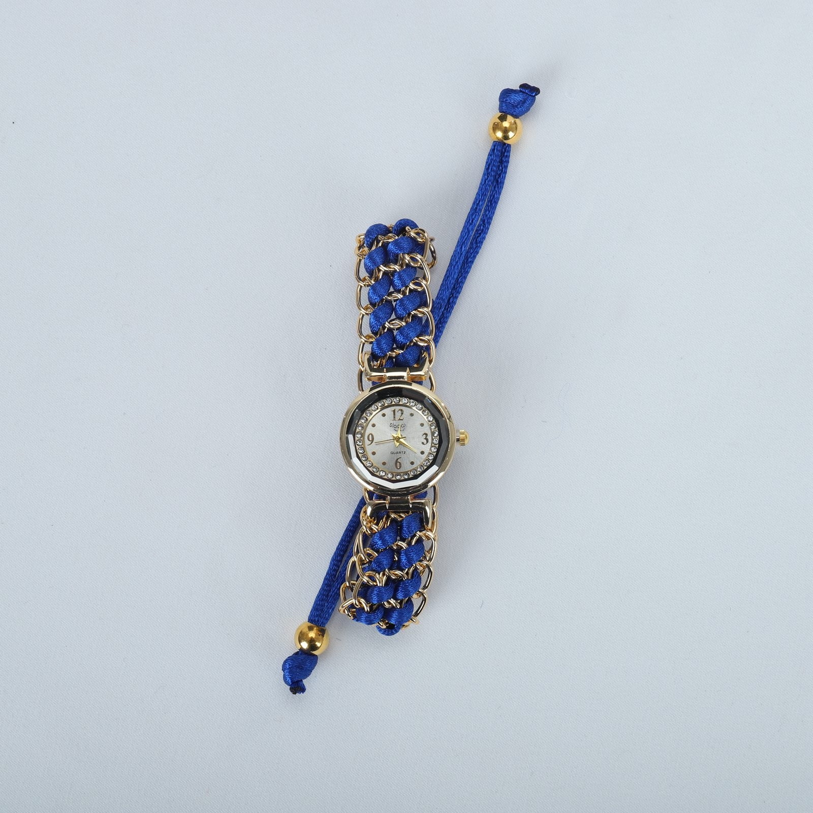 Analog Rope Watch Knitting Wrist Quartz Winding Movement Women