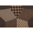 thumbnail image 3 of VHC Brands Farmhouse Star Cotton Primitive Tabletop Kitchen Patchwork 13x72 Runner, Charcoal Black, 3 of 6