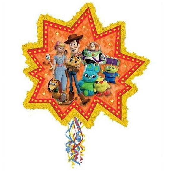 Ya Otta Toy Story Pull String Party Pinata, Multicolor