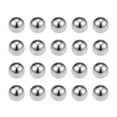 thumbnail image 1 of Uxcell Billes de Roulement Métriques 316L Acier Inoxydable G100 Boules de Précision 3mm, 1 of 3