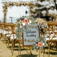thumbnail image 6 of YIKA Festival Decorations Wedding Simulation Flower Welcome Flower Signboard Flower Table Photography Decoration Wedding Supplies Two Piece Set Bouquets Decoration, 6 of 6