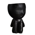 thumbnail image 2 of Honrane Beautiful Flowerpot Decoration - Art Design, Fine Workmanship, Cheeks Holding Knees, Decorative Resin Indoor/Outdoor Plant Face Planter, Household Supplies, 2 of 8