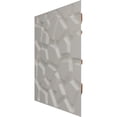 thumbnail image 4 of Ekena Millwork 19 5/8"W x 19 5/8"H Dublin EnduraWall Decorative 3D Wall Panel, Bright Coat Copper (Covers 2.67 Sq. Ft.), 4 of 6