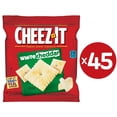 thumbnail image 2 of Cheez-It White Cheddar Baked Snack Crackers, 45-Count Individually Wrapped 1.5 oz Pouches, 2 of 5