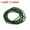 Dark Green, variant on Uxcell Round Braided Leather Cord, 3mm Genuine Braided Leather Cords, Black(2.2 Yards)