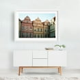 thumbnail image 2 of Old Town Architectural, Warsaw - Warsaw Mazowieckie Poland Photography White Framed Wall Art Print 12 x 18 inches, 2 of 3
