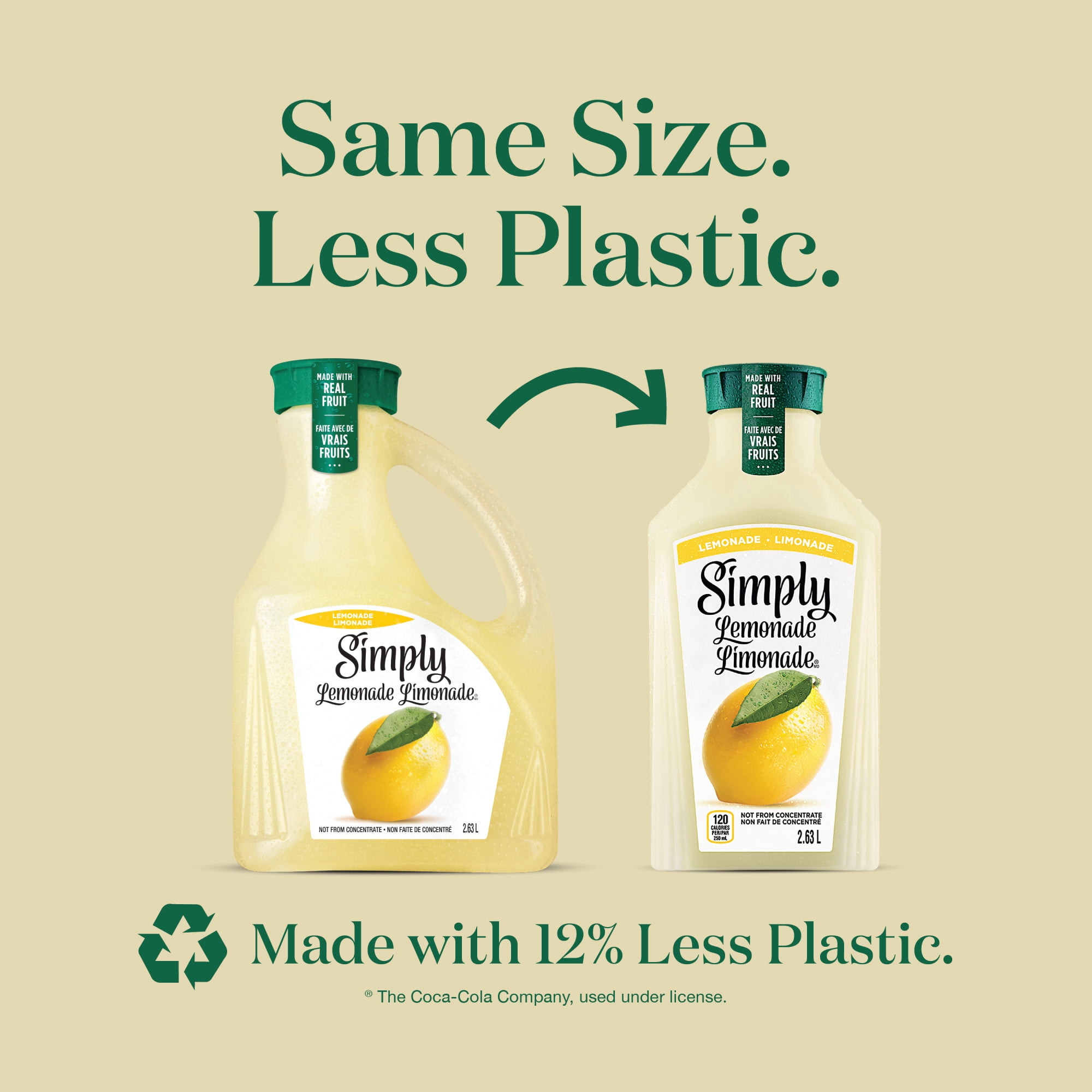 Simply Lemonade, 2.63 Liters