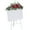 Red, variant on Aurgiarme Artificial Flower Swag Decorative Swag for Wedding Ceremony Sign Wedding Reception Backdrops Party Table Decoration
