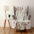 thumbnail image 7 of Mainstay Printed Textured Plush Throw 50” x 60” Cardinal, 7 of 7