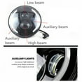 thumbnail image 5 of 2x 7inch Round LED Lampe Headlight High-Low DRL Sealed Beam for Toyota FJ Cruiser, 5 of 8