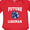 thumbnail image 4 of Inktastic Future Lineman Boys Long Sleeve Baby Bodysuit, 4 of 5
