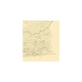 thumbnail image 2 of Historic County Map- Hardeman County Texas - General Land Office 1880 - Vintage Wall Art, 2 of 4