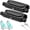 2PCSBLACK, variant on 2 Pack Car Seat Fan for Backseat for Kids, Mini Portable Battery Operated Back Seat Baby Quiet Headrest Neck Cooling Fan with 3 Adjustable Wind Speeds All Cars Vehicle RV Truck