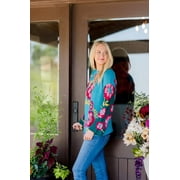 The Pioneer Woman Garden Floral Pullover Sweater, Women's