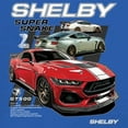 thumbnail image 3 of Ford Shelby Super Snake GT500 Women's Long Sleeve T-shirt American Mustang Cobra Racing, 3 of 7