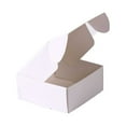 thumbnail image 1 of keepw 50Pcs Kraft Airplane Box Displays Boxes Storage Case Packaging Favor White, 1 of 6