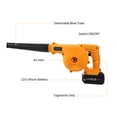 thumbnail image 3 of Soplador eléctrico de litio recargable Nikou 21 V Soplador de hojas inalámbrico de litio 3000 mAh máquina sopladora de polvo industrial pequeña de gran potencia, 3 of 7