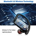 thumbnail image 6 of Wireless Earbuds Bluetooth Headphones 48hrs Play Back Sport Earphones with LED Display Over-Ear Buds with Earhooks Built-in Mic Headset for Workout, 6 of 6