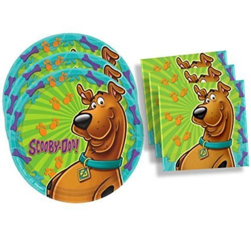 scoobydoo birthday party supplies set large plates plates napkins
