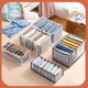 thumbnail image 3 of Organizador de ropa Inteprter de malla 2 piezas Gris y Blanco, 3 of 6