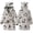 Gray, variant on LYMAYTER Kids Boys Hoodie Robe Plush Fleece Hoodie Bathrobe for 1-7Y Little Boys Toddler Soft Warm Mid Length Pajamas