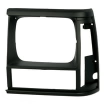 1991-1996 Jeep Cherokee Comanche Single Front Left Head Lamp Cover AM07009
