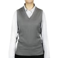 thumbnail image 3 of Blue Ocean Womens Solid Sweater Vest (lsv-123), 3 of 7