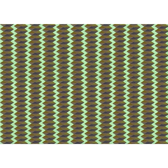 Ahgly Company Indoor Rectangle Patterned Coffee Brown Area Rugs, 2' x 4'