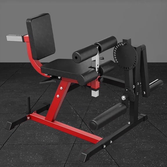 Syedee 3 IN 1Leg Extension and Curl Machine, 450 lbs Adjustable Leg Curl with Plate Loaded, Leg Extender for Home Gym