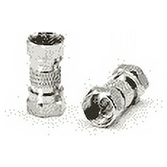 THE CIMPLE CO Cable Extension Coupler for Coax F81 (male to male) 3GHz Satellite, Cable TV, and Cable Internet Rated (4 Pack)