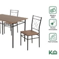 thumbnail image 2 of Juego De Comedor 4 Sillas Mesa Estructura Metalica y Tablero MDF Kingshouse cafe, 2 of 7
