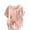 Pink, variant on Guluxicc Women Floral Print Linen Shirts Short Sleeve Gauze Tops Loose Fit Cotton Blouses Trendy Outfits Clothing