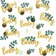 thumbnail image 1 of 100 piezas de confeti para baby shower, confeti para esparcir sobre la mesa en color champán, dorado, marfil y verde salvia, decoraciones para baby shower, accesorios para baby shower,, 1 of 1