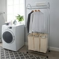 thumbnail image 3 of Organize It All Laundry Sorter with Canvas Bags, 3 of 6