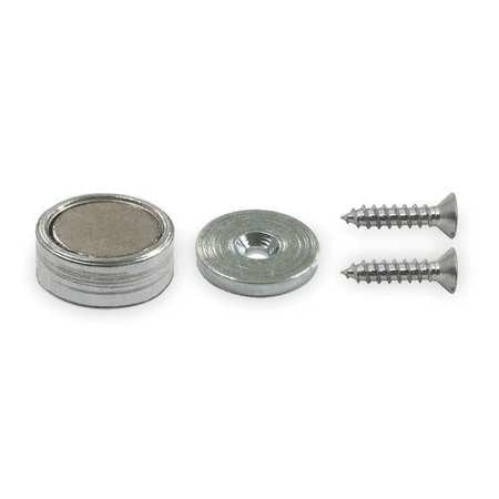 - ZORO SELECT 2VAG1 Magnetic Latch Set,Neodymium,16 Lb